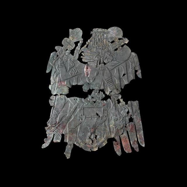Can you put together this bird-human copper plate?