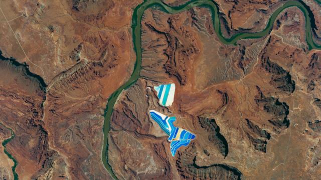 Can you put these vibrant 'potash ponds' back together?