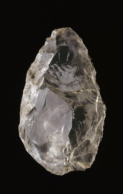 Can you put this rock crystal scraper back together?