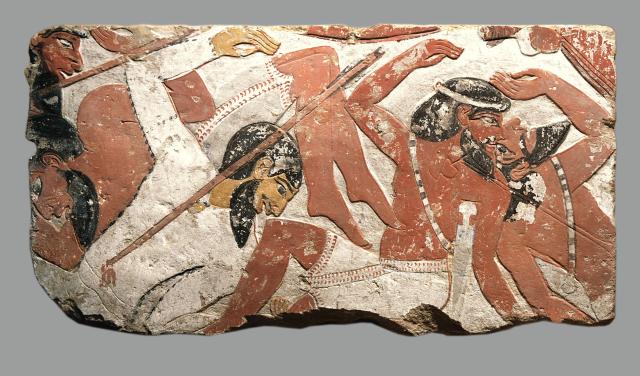 Can you put this Egyptian relief back together?