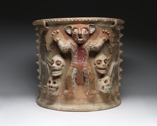 Can you put together this Maya death urn?