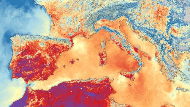 Can you put this 'striking' satellite photo of Europe back together?