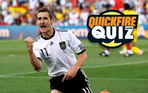 Quickfire Quiz 43