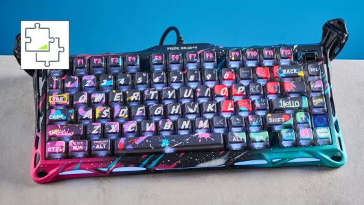 Graffiti Keyboard jigsaw puzzle